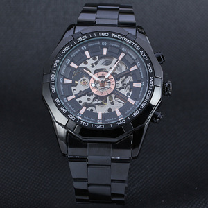 Forsining thép không gỉ chống thấm nướ<span class=keywords><strong>c</strong></span> Mens <span class=keywords><strong>Skeleton</strong></span> Tourbillon đồng hồ hàng đầu thương hiệu sang trọng <span class=keywords><strong>c</strong></span>ơ khí nam <span class=keywords><strong>c</strong></span>ổ tay đồng hồ - Product Image 2