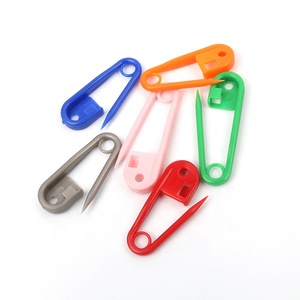 Prix moins cher Personnalisé Noir <span class=keywords><strong>À</strong></span> La Mode BRICOLAGE En Plastique Coloré Par Chapeaux <span class=keywords><strong>Épingle</strong></span>s De Sûreté pour Accessoires De Vêtement - Product Image 6