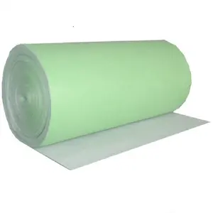 Air filter media paint pocket white for electrostatic chimney filter