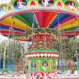 Al aire libre parque de atracciones juegos picadero forain <span class=keywords><strong>swinger</strong></span> sillas para la venta voladores - Product Image 6