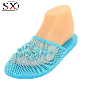 2018 New Style Latest Slip On Shoes Eva Slipper Women Designer Mesh Slippers