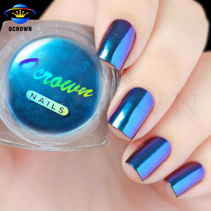 Surface lisse couleur changeante caméléon pigment nacré ongles poudres <span class=keywords><strong>cameleon</strong></span> - Product Image 2
