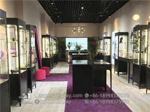 ตู้โชว์เครื่องประดับติดผนังแบบหรูหรา ร้านขายเฟอร์นิเจอร์และเครื่องประดับในกรุงเทพฯ - Product Image 2