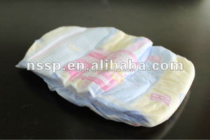 Nouvellement conception OEM marque couches de bébé à Guangzhou LB218 couche-culotte de bébé avec ruban - Product Image 2