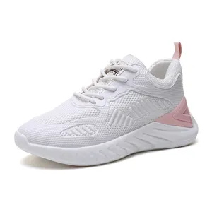 廉价商品出售白色品质功能廉价运动女性跑步品牌运动鞋