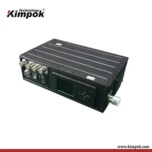 5 ~ 10 W Adjustable Cofdm HD Nirkabel Video Pemancar 8Km Nlos Jarak Jauh AV Pengirim Latency Rendah