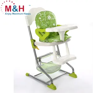 Boori silla ajustable de madera para comer de bebé silla