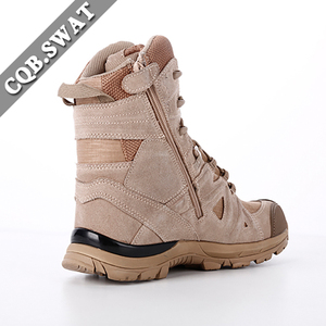 Botas de combate táctico británico calzado de moda hasta el tobillo con cierre de cordones y suela Vibram para Patrol - Product Image 4