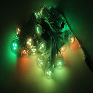 26 Mét 3 LEDs <span class=keywords><strong>Transparent</strong></span> Bìa WS2811 IC DC12V Điểm Không Thấm Nước Điểm <span class=keywords><strong>Pixel</strong></span> Lights - Product Image 2