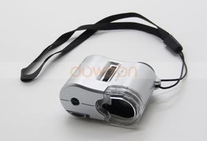 Mini 60x <span class=keywords><strong>Microscope</strong></span> de Poche 3 LED UV Bijoutier Loupe Loupe Réglable Détection De Devises - Product Image 3