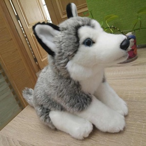 Yeni ürünler özel peluş interaktif Husky köpek oyuncak - Product Image 6