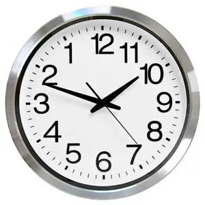 Malaysia Metal Anticlockwise Clock