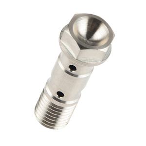 Tornillo Doble <span class=keywords><strong>Banjo</strong></span> de Titanio NiceCNC M10 X 1.25 para <span class=keywords><strong>Yamaha</strong></span> YFZ YFM 250 350 400 450 660 700 - Product Image 1