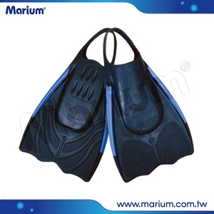 Aletas cortas para natación, equipo opcional, aletas de surf con ventilación de paleta - Product Image 1