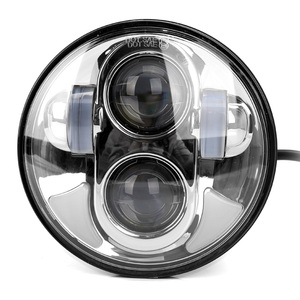 Harley 5.75 pulgadas que emite luz nuevo diseño sportlight con cuernos en línea - Product Image 3