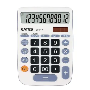 EATES merk goede kwaliteit desktop solarcalculator 12 digit office model gemaakt in China