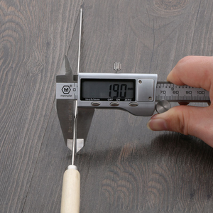 Kebab <strong>Skewers</strong> Reusable BBQ Sticks BBQ <strong>Skewers</strong> with <strong>Wooden</strong> Handle - Product Image 2