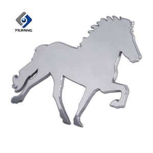 ABS personalized horse letter 3D logos badge emblem car sticker - Product Image 6