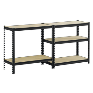 Protection contre la corrosion 5 Étagères en métal fer étagère de rangement utilisé pour l'entrepôt et <span class=keywords><strong>garage</strong></span> - Product Image 5