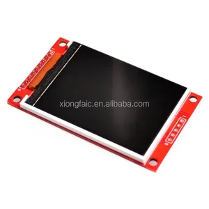 Pantalla LCD TFT de 3,2 pulgadas, 320x240 SPI, módulo de pantalla con controlador de Panel táctil, IC ILI9341 para MCU