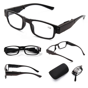 Durable Easy to Carry Black <strong>Mini</strong> Plastic PC Led Light Folding Pocket <strong>Reading</strong> <strong>Glasses</strong> - Product Image 4