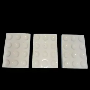 Assiette à points blancs en porcelaine Tiandi Labs avec 12 creux - Product Image 2