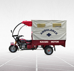 Tricycle à Cargaison/Cabine à <span class=keywords><strong>3</strong></span> <span class=keywords><strong>Roues</strong></span> à Couvercle Arrière pour le Transport de Marchandises et de Passagers - Product Image 2