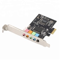 CMI Kartu Suara PCI-E 8738-6 Channel, Kartu Audio 6 Channel Pcie Cmi 8738 5.1 Channel Suara Internal
