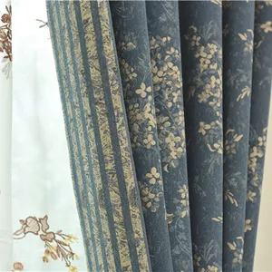<span class=keywords><strong>Tende</strong></span> <span class=keywords><strong>Oscuranti</strong></span> Termiche con Motivo Blu Stampato - Product Image 1