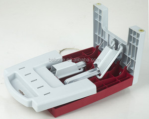 Diseño colorido bajo plástico niños plegable taburete baño niños paso taburete plegable al por mayor - Product Image 3