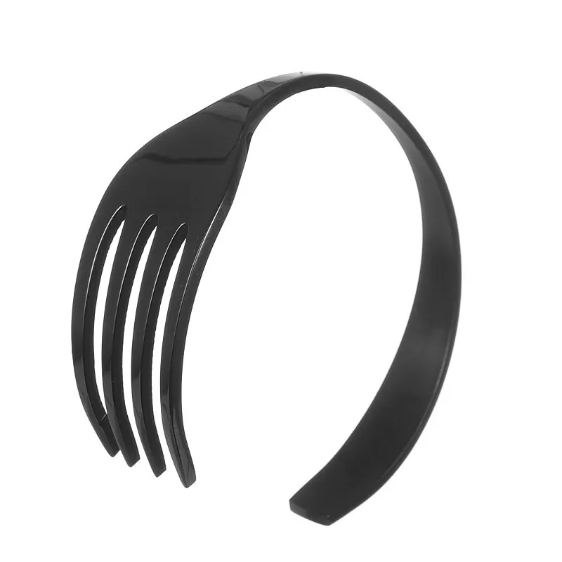 Mode accessoires gothic vork manchet bangle armband