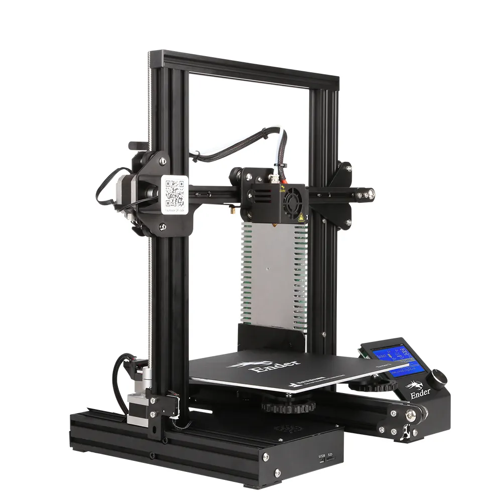 Cheap price hot selling Creality Ender 3 3D digital DIY Printer with resume print function 220*220*250mm and auto leveling