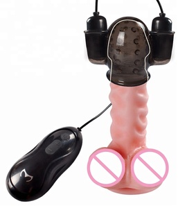 12 fréquence Temps Durable Gaine G Spot Stimulation Gland Massager Pénis Manches Vibrateurs - Product Image 1