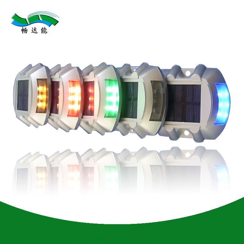 Aluminum Solar LED Dock Light Outdoor IP67 Road Stud 150MA LED Solar Dock Light