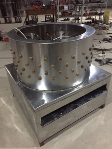 TM-80 vente Chaude en acier inoxydable volaille <span class=keywords><strong>plumant</strong></span> machine/turquie plume plumer machine/poulet defether - Product Image 6