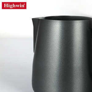 Highwin Latte sữa nghệ thuật Jar Sharp <span class=keywords><strong>Spout</strong></span> thép không gỉ bọt <span class=keywords><strong>Pitcher</strong></span> - Product Image 6