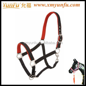 Harnais de selle en nylon rembourré avec des attaches en satin pour laisse de chien - Product Image 6