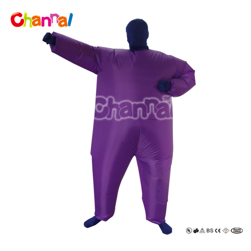 AirSuit Different Color Fat Inflatable Fat Colorful Suit Set Adult Party Time