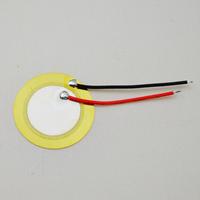 Disque piézoélectrique en laiton de 6,5 kHz 20 mm, élément de buzzer, connexions 2CO/3CO pour alarmes/sirènes, modèle 3B20+6.5EA, marque SWT