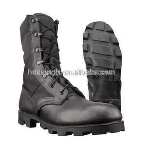 LXG, prezzo del produttore di vendita caldo Wellco black/tan jungle boots con suola Panama