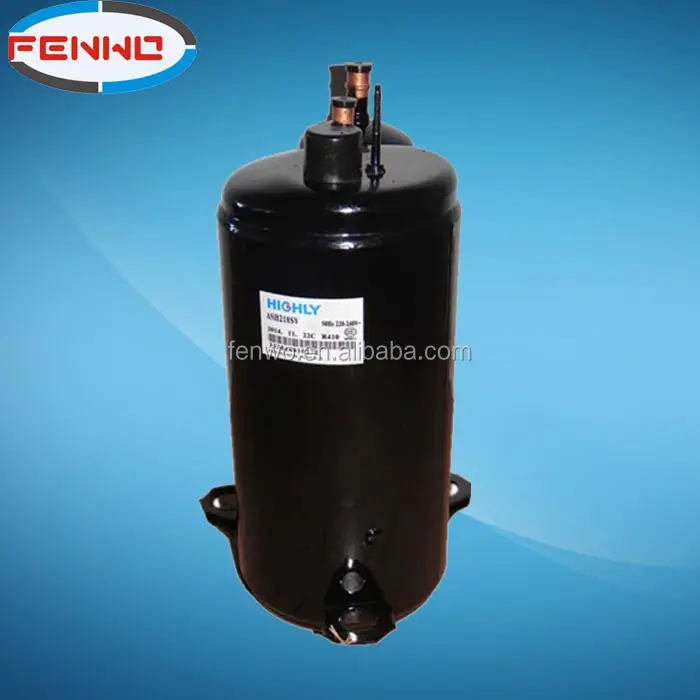 Compressor e aquecedor de ar para quarto, compressor rotativo e altamente