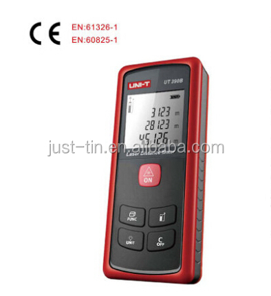 Детектор дальности UT390B uni-t, лазерный дальномер 0,05 ~ 45 м