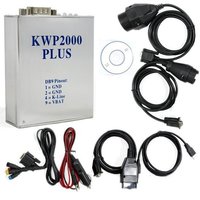 Lector de Códigos de Diagnóstico Profesional para Automóviles KWP2000 Plus 2026, Herramienta de Reprogramación de ECU con 1 Año de Garantía y Soporte en Inglés