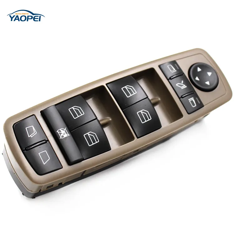 Окно питания YAOPEI, бежевый/черный, Switch2518300390 для Mercedes GL R Class