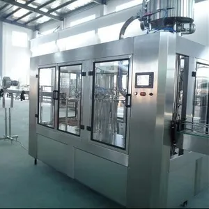 washing, filling, capping 3 in 1 automatic washing and filling machine