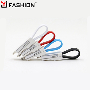 Yj moda nueva promoción caliente regalo 3 en 1 llavero USB Cable cargador para Android, IOS y teléfonos inteligentes tipo C - Product Image 4