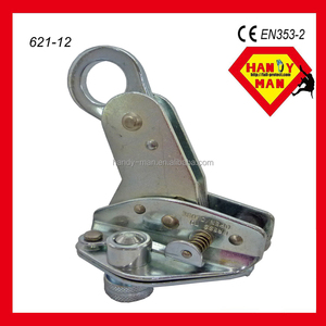 Agarradera de cuerda de acero de seguridad Industrial, chapada en Zinc, para pararrayos de caída de cuerda de 16mm - Product Image 4