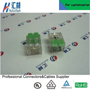 Reemplazo 221 series eléctrico <span class=keywords><strong>Wago</strong></span> empuje el conector del cable del bloque de terminales de 2 vías - Product Image 2