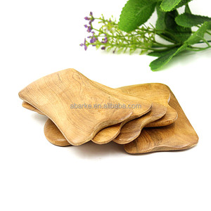 Tablero de madera Gua Sha para masaje corporal, tablero de madera para raspar el cuerpo, herramientas Gua Sha - Product Image 2