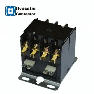 hvac refrigerator electronic single phase ac magnetic definite purpose contactor 40A 24V